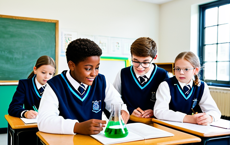 미술문화기획사의 프로젝트 관리 성공 비결 - **Prompt:** "A professional female architect, fully clothed in modest business attire, reviewing blu...