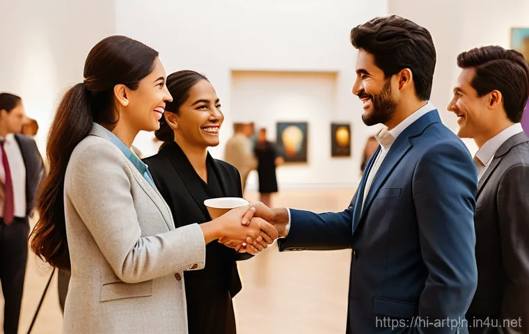 미술문화기획사의 커리어 목표 설정법 - **Prompt: Collaborative Digital Art Workshop**
    A wide-angle, dynamic photograph capturing a dive...