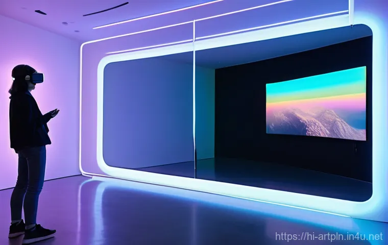 미술문화기획사와 온라인 전시 플랫폼 활용 - **Prompt 1: Village Artist's Digital Canvas**
    A young Indian artist, perhaps in their early twen...